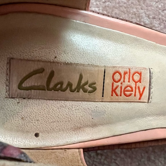 Orla Kiely Shoes Orla Kiely X Clarks Bibi Cutout Patent Leather